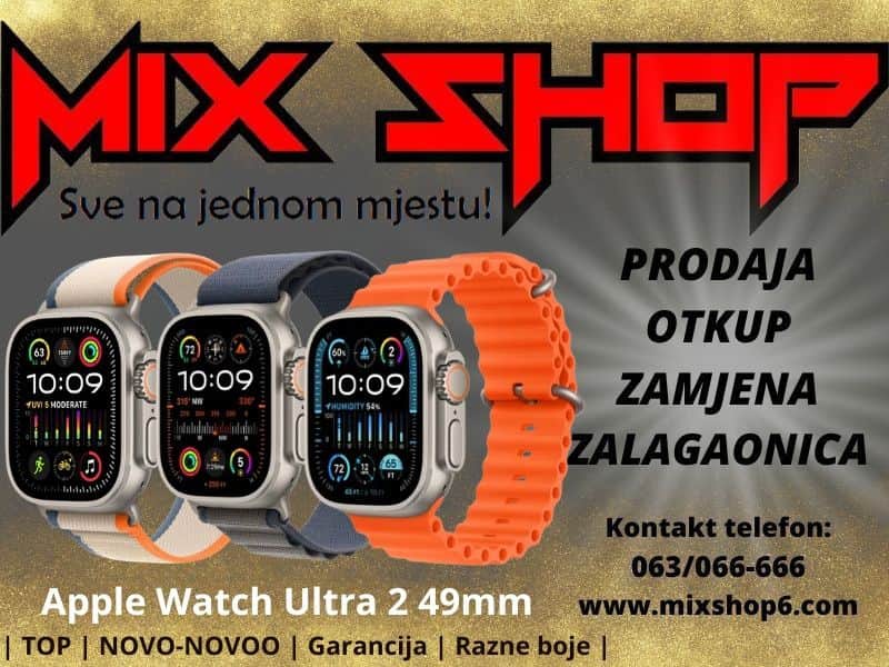 APPLE WATCH ULTRA 2 Cellular 49mm *Garancija*Zamjena* sat ultra2