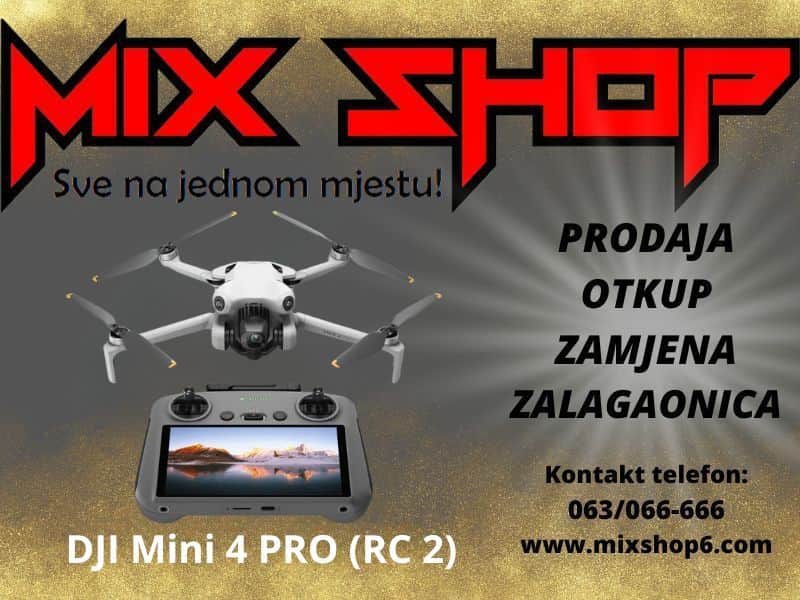 DJI MINI 4 PRO (RC 2) Dron *Novo*Garancija*Na stanju* (RC2 GL)