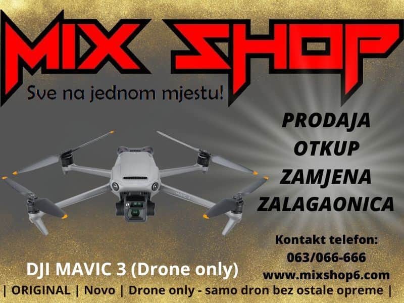 DJI MAVIC 3 (Drone Only) Novo *Garancija*Zamjena da*Na stanju*