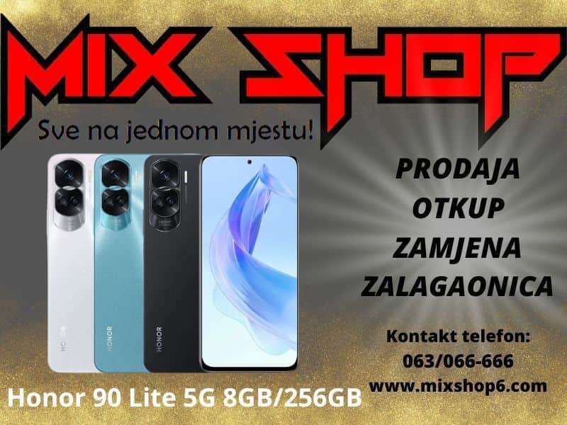 HONOR 90 LITE 5G 8GB/256GB *Novo*Garancija*Zamjena* Huawei