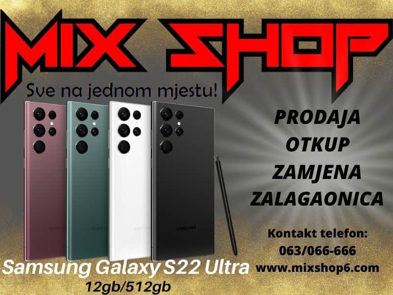 Samsung Galaxy S22 ULTRA 5G 512GB *Garancija*Zamjena*