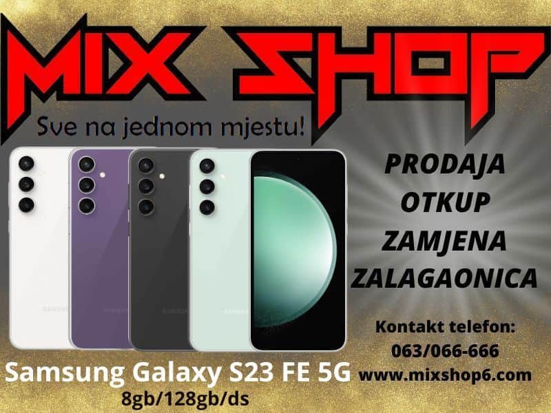 Samsung Galaxy S23 FE 5G 8/128GB *Garancija*Zamjena* ds S23FE 8gb