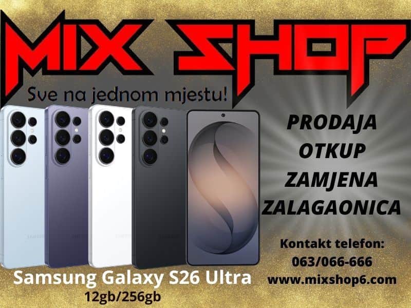 Samsung Galaxy S26 ULTRA 5G 12/256GB *Garancija*Zamjena* 12GB GB