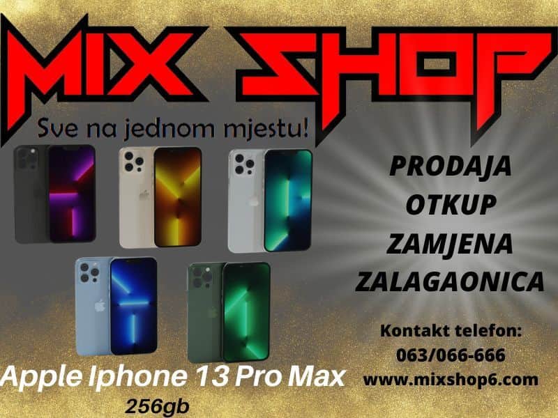 Apple Iphone 13 Pro Max 256GB *TOP* *Garancija*Zamjena*