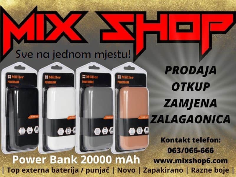 PowerBank prijenosni punjač 20000mAh Type C Usb Micro 20000 mAh a