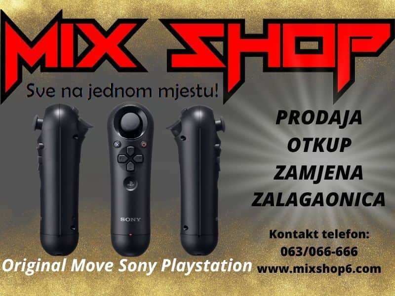 PLAYSTATION VR MOVE navigation KONTROLER PS3 PS4 3 4 5 joystick