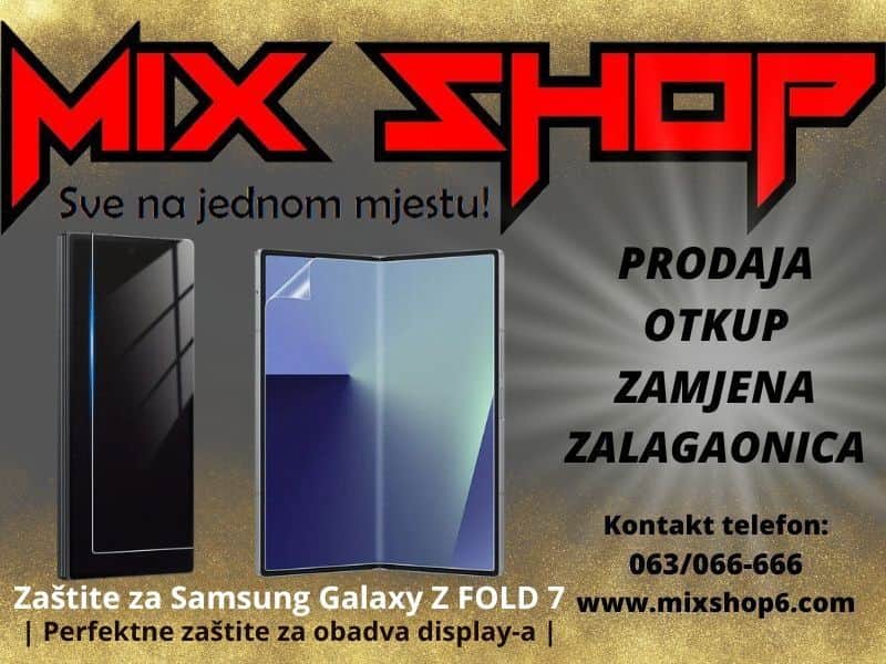 Samsung Galaxy Z FOLD 7 Zaštitno staklo za ekrane display FOLD7
