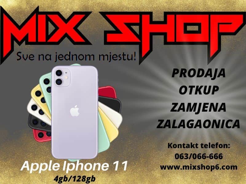APPLE IPHONE 11 128GB *TOP* *Garancija*Zamjena*6 boja*