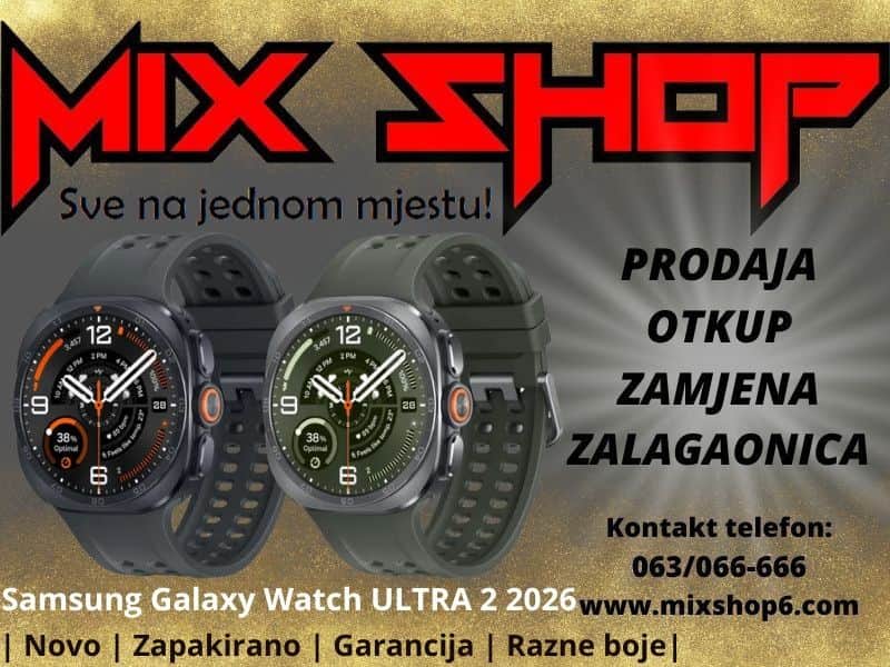 Samsung Galaxy Watch ULTRA 2 2026 47mm LTE *Novo smart sat Ultra2