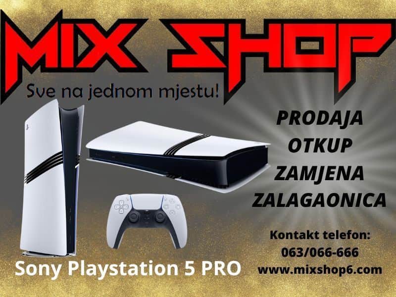 SONY PLAYSTATION 5 PRO 2TB *Novo*Garancija*Zamjena Da* PS5