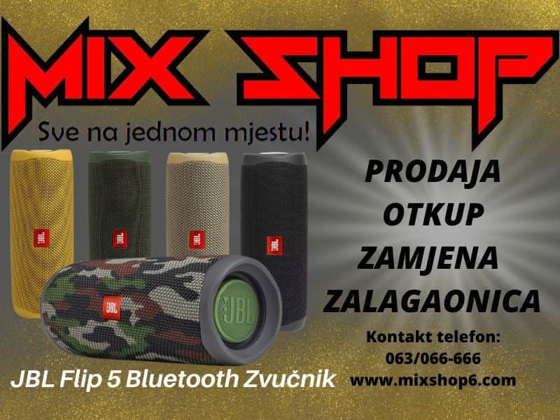 JBL FLIP 5 Prenosivi Bežični Zvučnik 20W *Novo*Garancija* Flip5