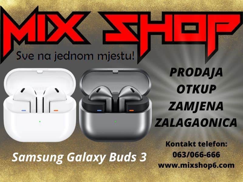 SAMSUNG GALAXY BUDS 3 Novo Bežične Bluetooth Wireless buds3