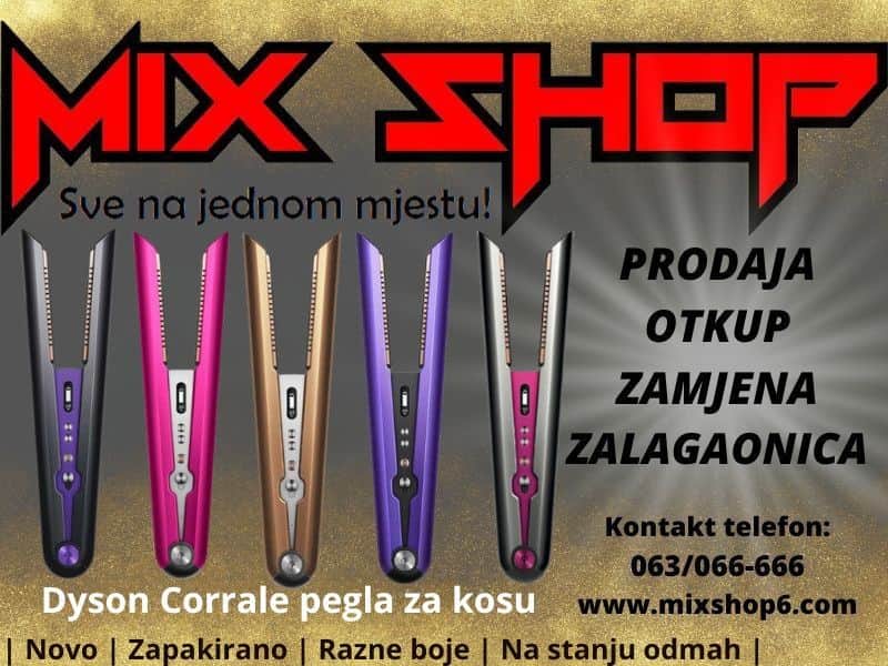 DYSON Corrale 200W za ravnanje kose *RAZNE BOJE* fen ravna kosa