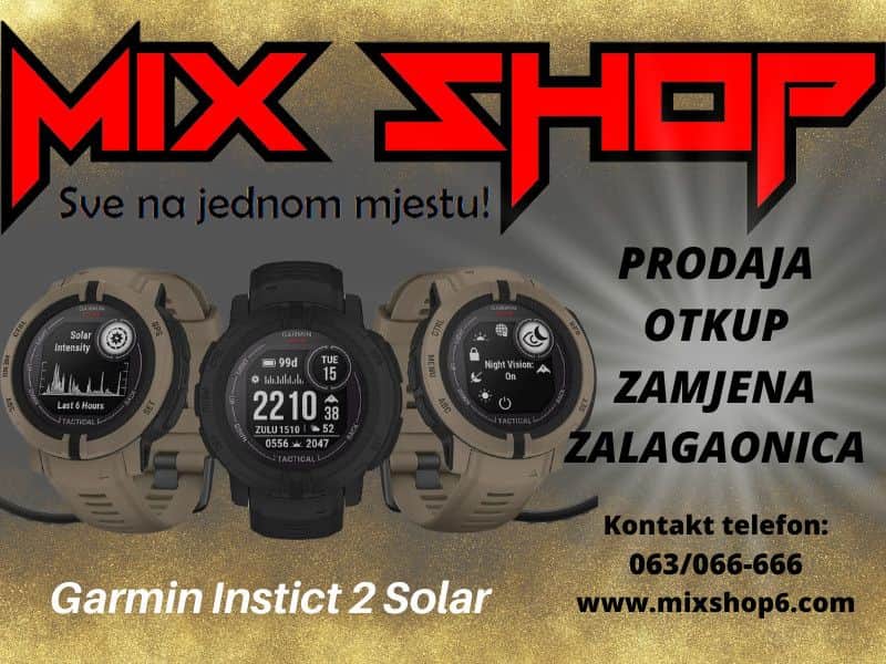 GARMIN INSTINCT 2 SOLAR TACTICAL EDITION TOP sat smart coyote tan