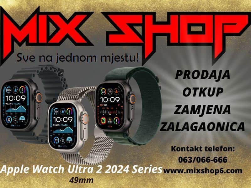 APPLE WATCH ULTRA 2 V2 2024 Series Cellular Garancija sat ultra2