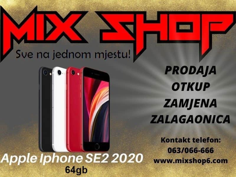 APPLE IPHONE SE-2 2020 64GB *Garancija*Zamjena* SE2