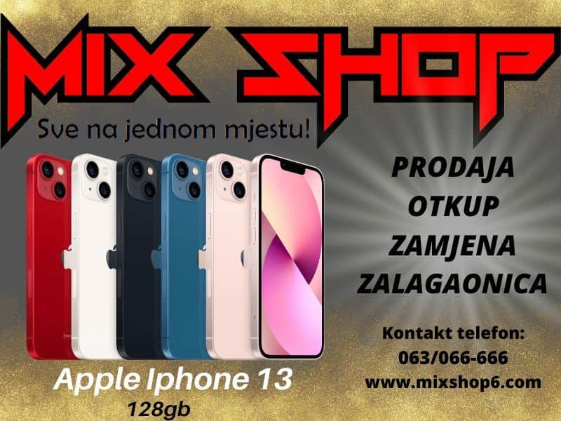 APPLE IPHONE 13 128GB *Garancija*Zamjena*Razne boje*