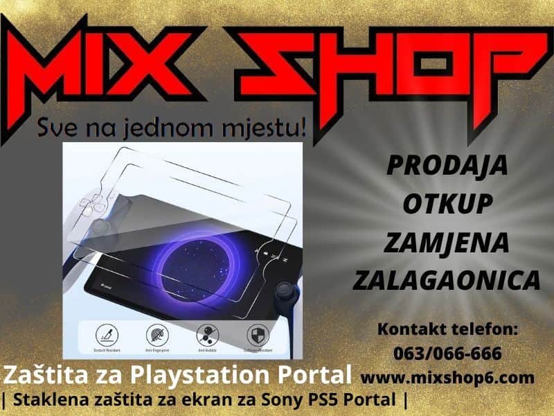 Staklena ekran zaštita PS5 Playstation 5 PORTAL displej staklo ps