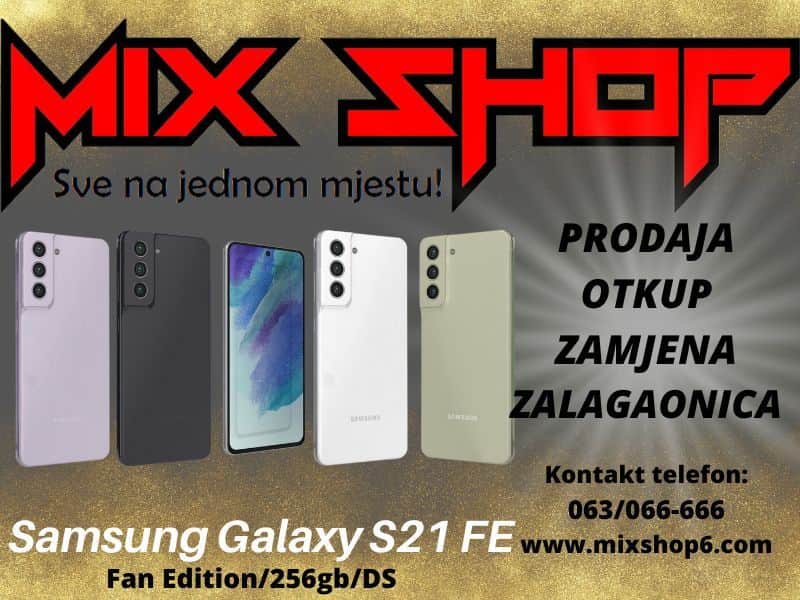 Samsung Galaxy S21 FE 5G 256GB Garancija*Fan Edition ds S21FE