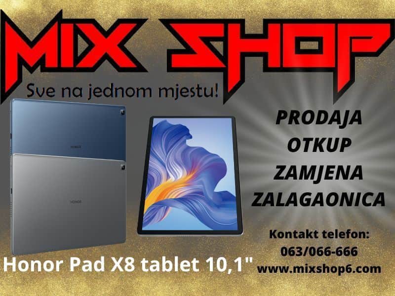 Huawei Honor PAD X8 10.1" Tab *Garancija*Zamjena* Wi Fi WiFi
