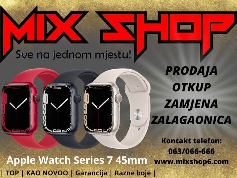 APPLE WATCH SERIES 7 45mm *TOP*Garancija* gps sat smart s7 45 mm