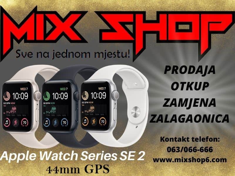 APPLE WATCH SE2 SERIES 44mm Aluminium Gps 2nd Gen 2 SE smart sat