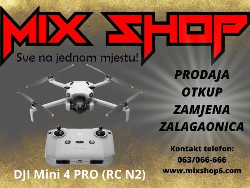 DJI MINI 4 PRO (RC N2) Dron *Novo*Garancija*Na stanju* RC GL N-2