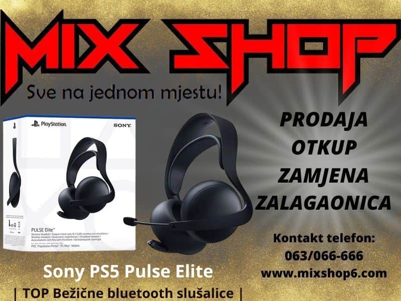 SONY PULSE ELITE Playstation 5 PS5 Bežične Bluetooth Wireless