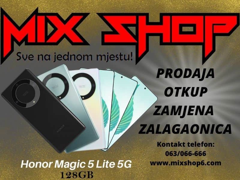 HONOR MAGIC 5 LITE 5G 128GB *Garancija*Zamjena* Magic5 Huawei