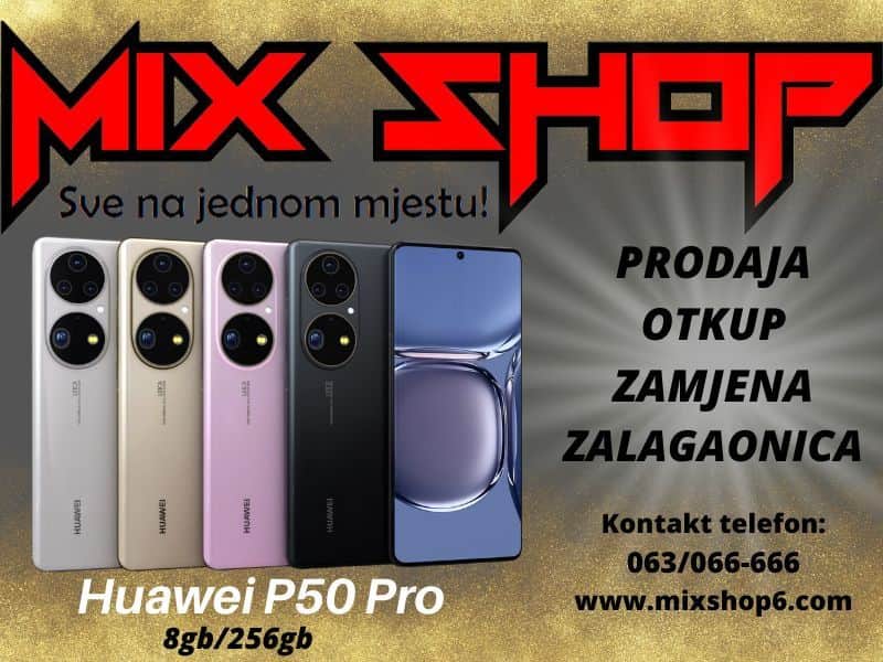 HUAWEI P50 PRO 8GB/256GB *TOP* *Garancija*Zamjena