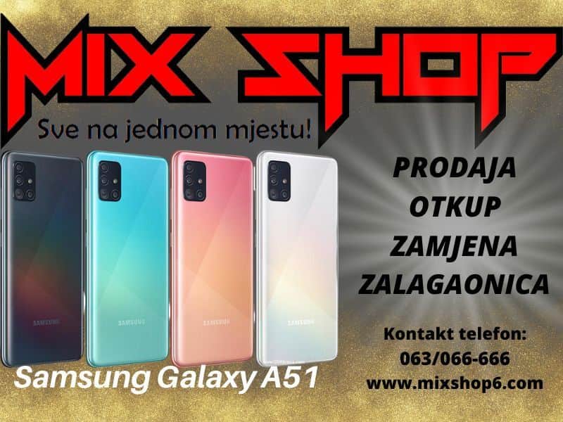 Samsung Galaxy A51 4gb/128gb *Top*Garancija*Zamjena*