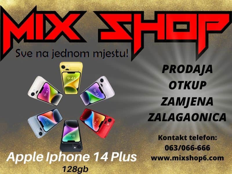 APPLE IPHONE 14 PLUS 128GB *TOP* *Garancija*Zamjena* Razne boje