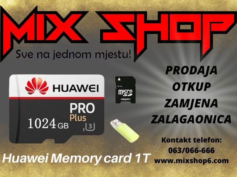 Memory Card Huawei 1TB microsd+usb Kartica memori 1000gb