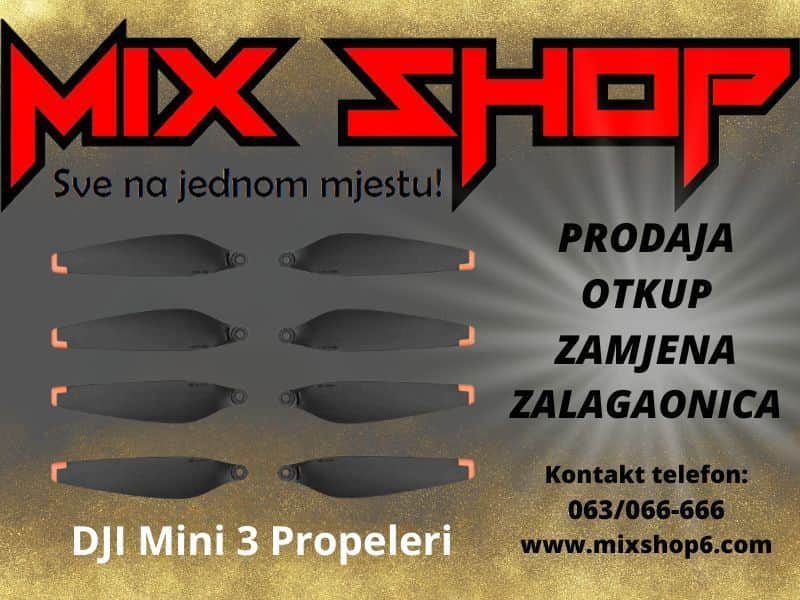 ORIGINAL DJI MINI 3 PROPELERI 4 KOMADA 4X propeler propellers