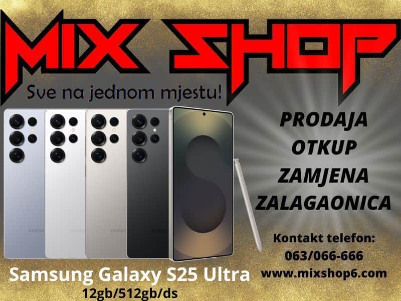 Samsung Galaxy S25 ULTRA 5G 12/512GB *Garancija*Zamjena* 12GB ds