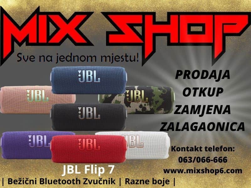 JBL FLIP 7 Prenosivi Bežični Zvučnik 35W *Novo*Garancija* 35 W