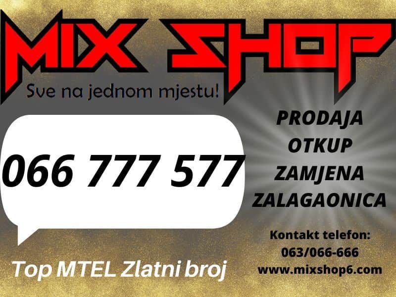 066-777-577 MTEL GOLD ZLATNI BROJ TOP VIP BROJEVI M TEL