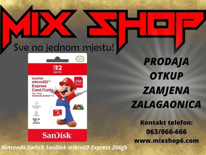 Nintendo Switch 2 MicroSD Express SanDisk memorijska NSW Micro SD