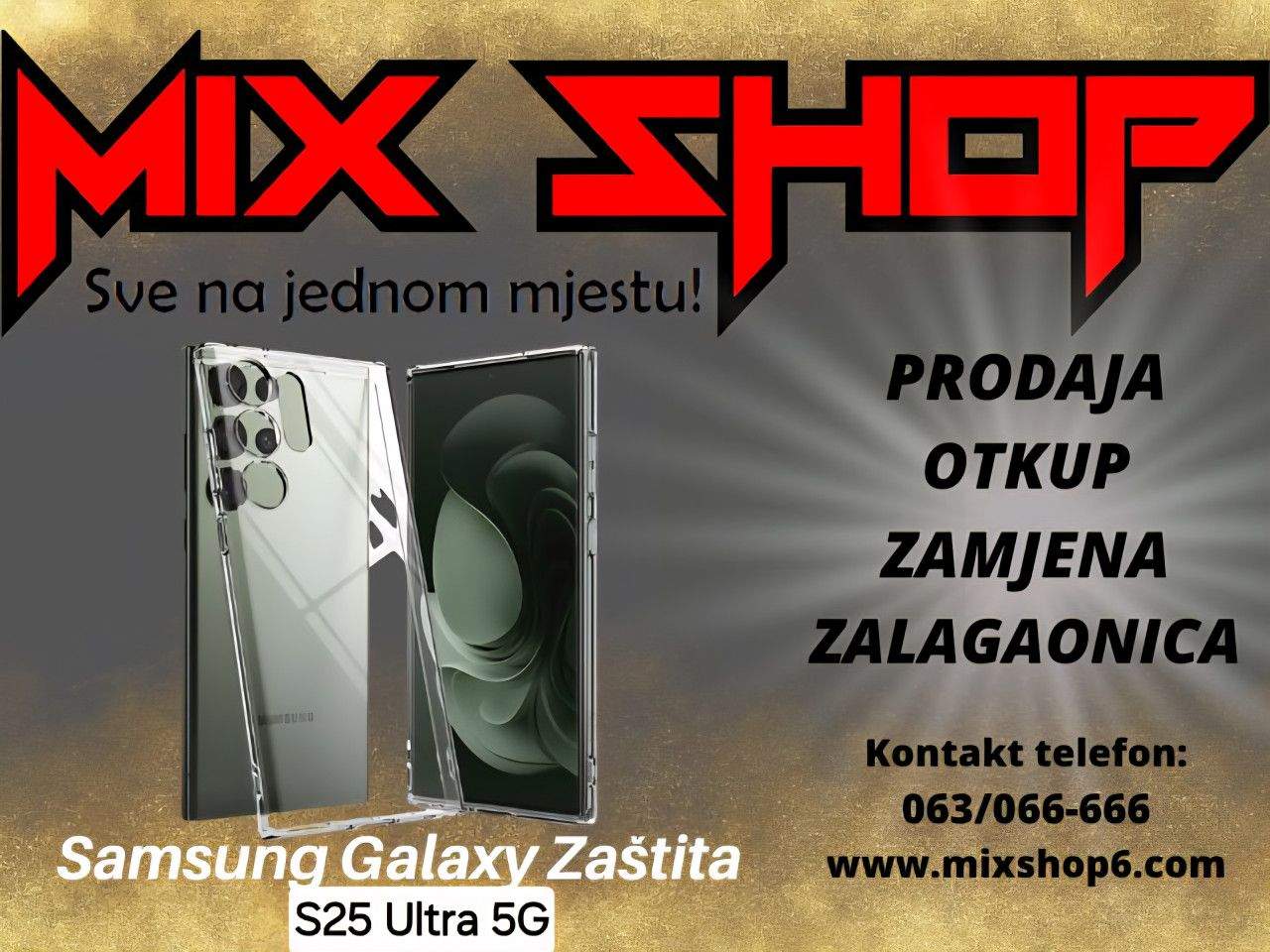 SAMSUNG GALAXY S25 ULTRA Zaštitna Maska Zaštita Silikon Case gel