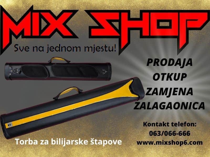 Velika torba za bilijarske štapove kufer spremnik bilijarski štap