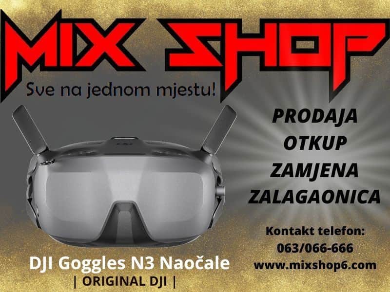 DJI Goggles N3 dron naočale N 3 rc google motion AVATA 2 NEO fpv