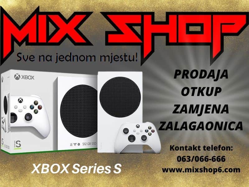 XBOX SERIES S 512GB X-BOX *Novo*Garancija*Zamjena* one
