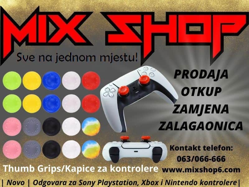 Thumb Grips 4 Analog Kapice PS4 PS5 5 Xbox X S grip Playstation