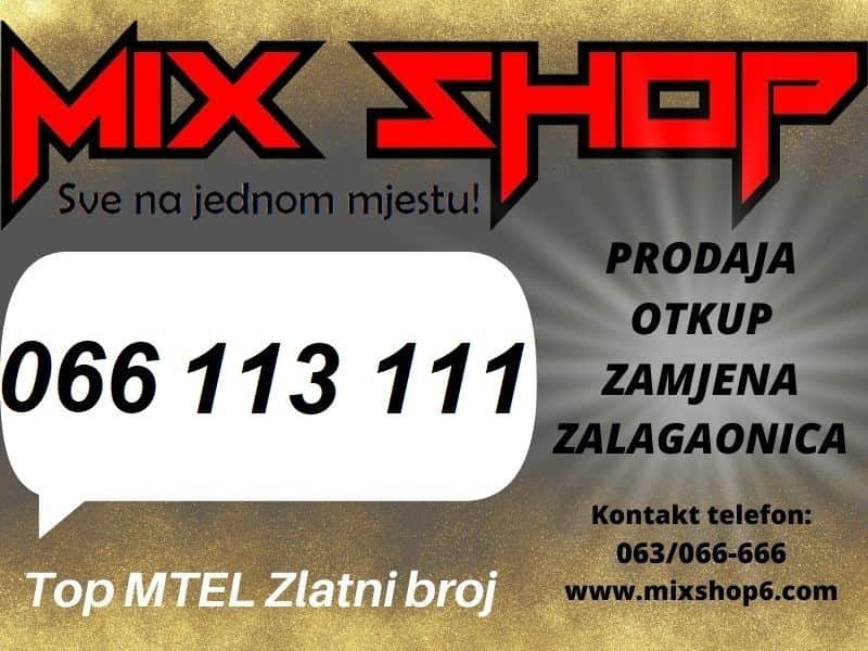 066-113-111 MTEL GOLD ZLATNI BROJ TOP VIP BROJEVI M TEL