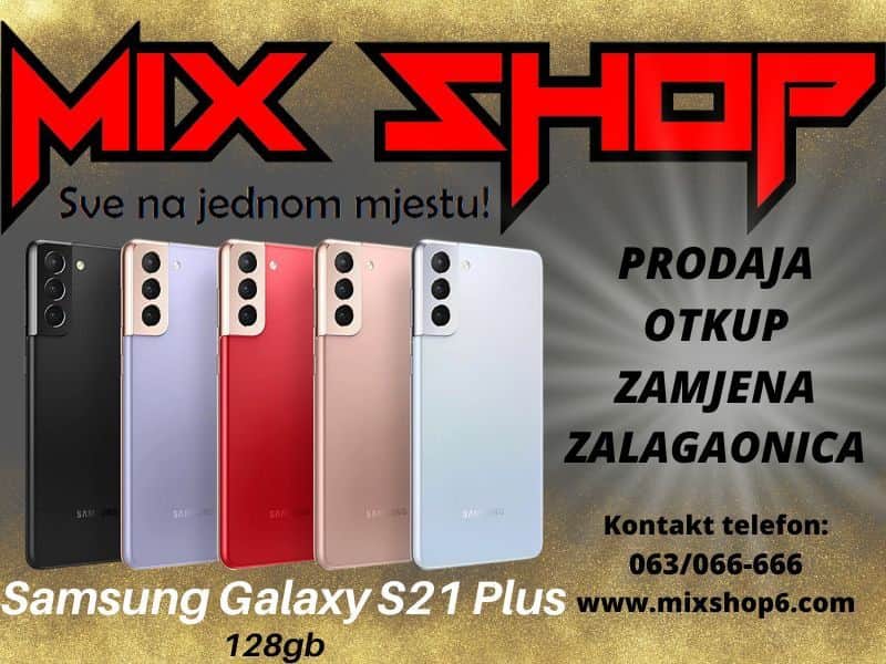 Samsung Galaxy S21 Plus 128GB *TOP* *Garancija*Zamjena* 5G
