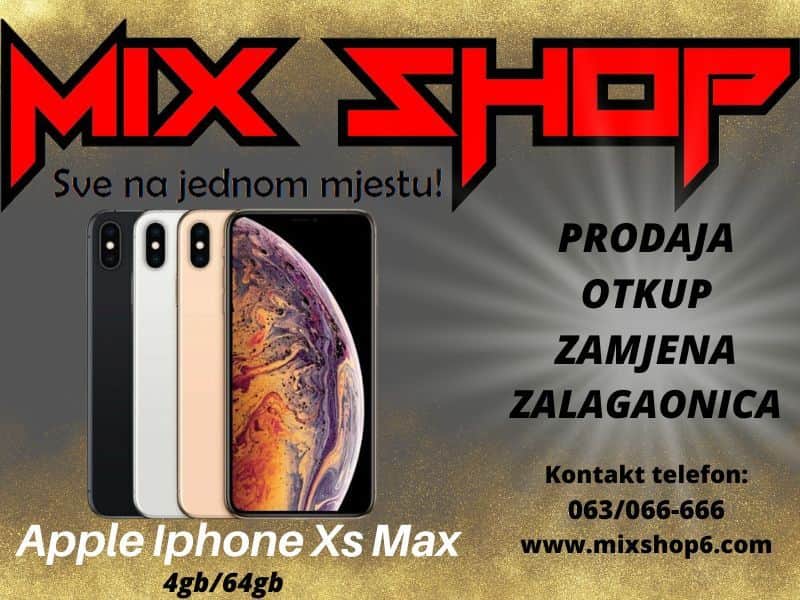 APPLE IPHONE XS MAX 64GB *TOP* *Garancija*Zamjena* X-S