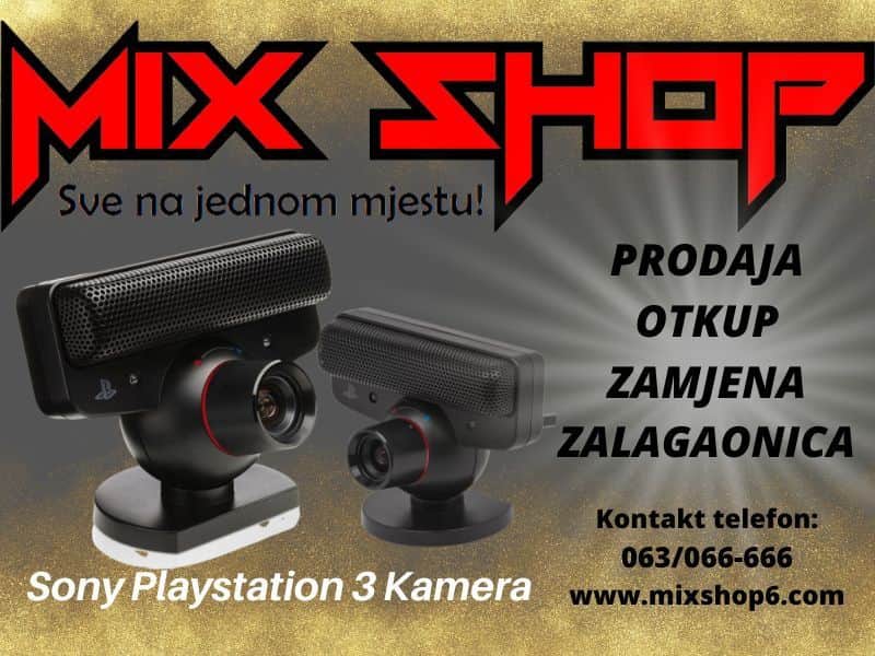 SONY PLAYSTATION 3 PS3 KAMERA aim CAMERA za PS VR ORIGINAL move