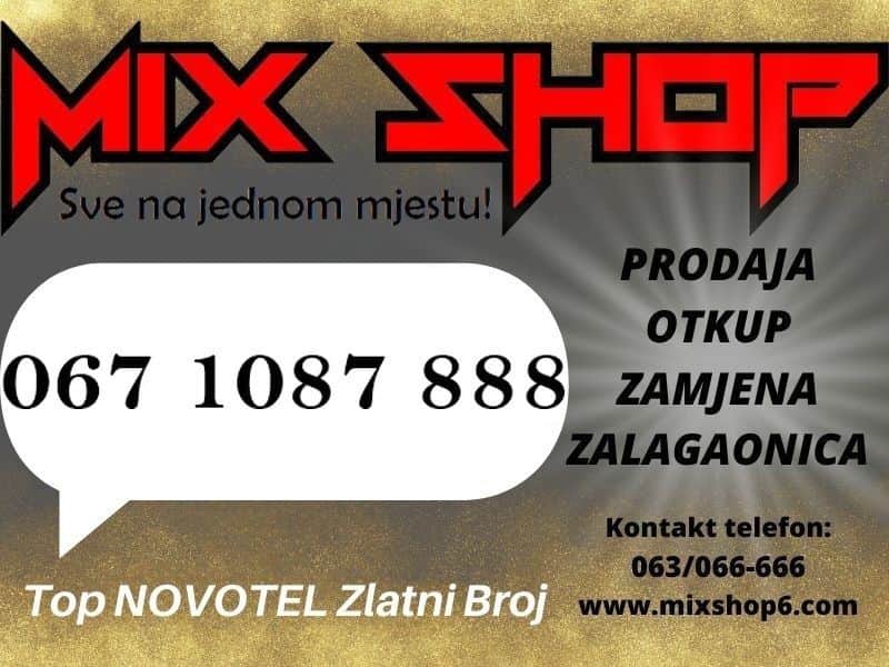 *067-10-87888* NOVOTEL GOLD ZLATNI BROJ TOP VIP BROJEVI