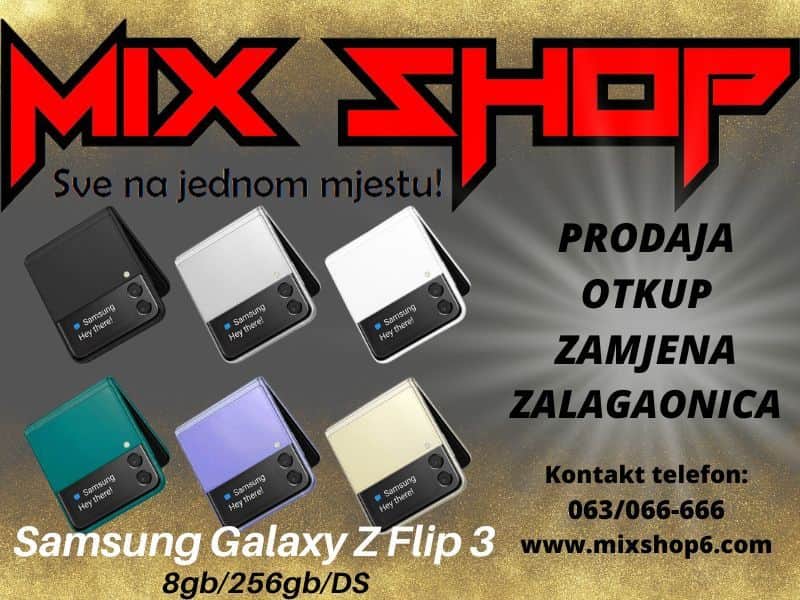 Samsung Galaxy Z FLIP 3 5G 8/256GB *Garancija*Zamjena* FLIP3 ds