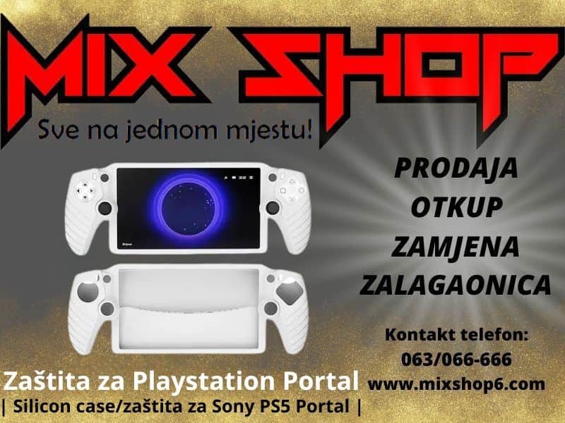 Silikonska zaštita/maska/case za Sony PS5 Playstation 5 PORTAL ps